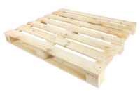Eenmalige middelzware houten pallet 1200x1000x123mm