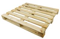 Eenmalige lichte houten pallet 1200x1000x120mm