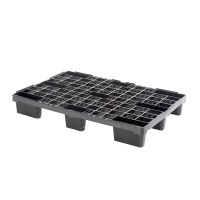 Kunststof container pallet 1140x760x155mm - open dek