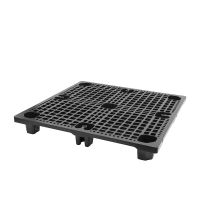 Kunststof pallet - 1140x1140x145 - open bovenzijde, 9 poten
