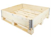 Nieuwe houten palletrand 1200x1000mm - 4 scharnieren