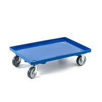 Dolly met gesloten bodem 615x415x175mm - kunststof