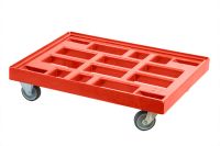 Kunststof dolly 810x610 mm - Open bodem