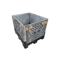 Kunststof palletbox Magnum 1200x1000x975mm - gebruikt 