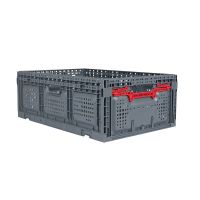 Geperforeerde kunststof vouwkrat 600x400x219mm - 46 liter 