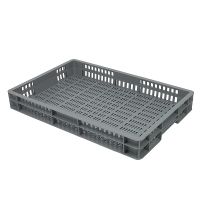Euronorm stapelbak 600x400x80mm - geperforeerd