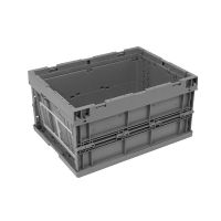 Inklapbare kunststof bak 396x297x214mm - gesloten bodem en zijwanden