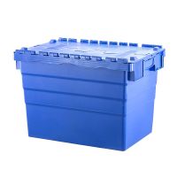 Kunststof dekselkist 600x400x416mm - nestbaar en stapelbaar 78 liter 