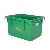 Nestbare kunststof bak met verhogingen - 800x600x500 mm