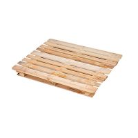 Gebruikte houten chemie pallet 1300x1100x138mm - CP4 
