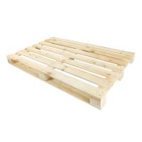 Eenmalige middelzware houten pallet 1200x800x120mm - 7 bovenplanken