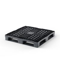 Chemie pallet CP9 1140x1140x150mm - HDPE behandeling open dek 1400kg