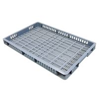 Euronorm stapelbak 600x400x50mm - geperforeerd - inhoud 8 liter