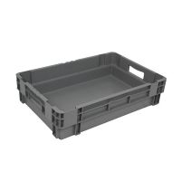 Euronorm draaistapelbak 600x400x140 mm - stapelbaar en nestbaar