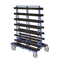 Platenwagen 1000 kg 1500x785x2000 mm - dubbelzijdig