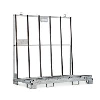 Metalen glasbok 2000x1100x1800mm - enkelzijdig