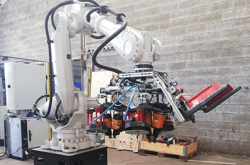 Situatie musicus Labe Automatisering in de productie - een nieuwe robot voor palletproductie in  Nederland en Frankrijk - Articles