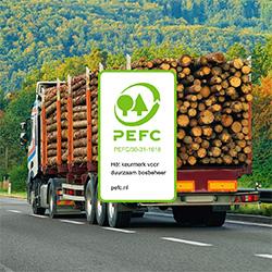 Rotom Europe B.V. benadrukt duurzame houtinkoop met PEFC-certificering 