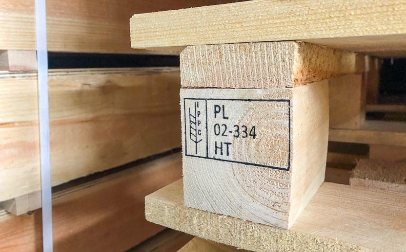 Kenmerken van de ISPM15-markering op houten verpakkingen