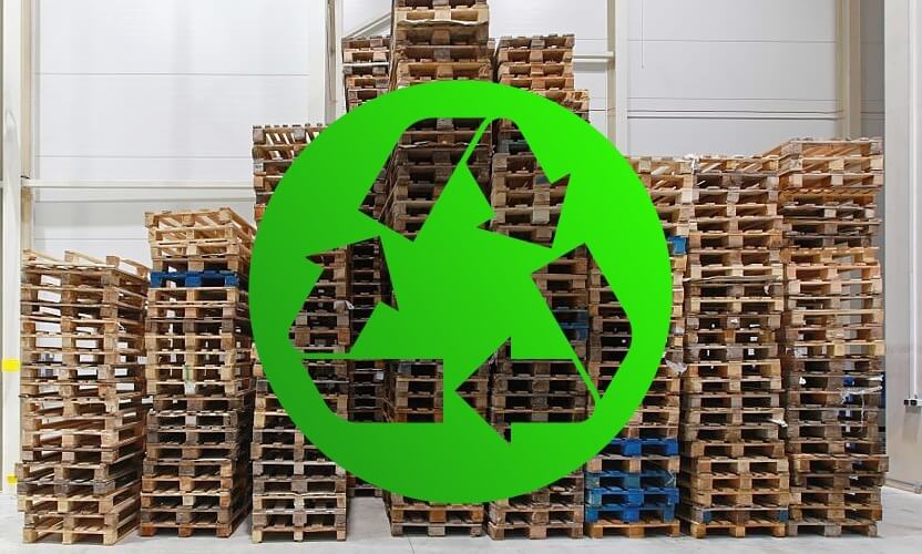 Palletrecycling is een belangrijk element in de zorg voor het milieu