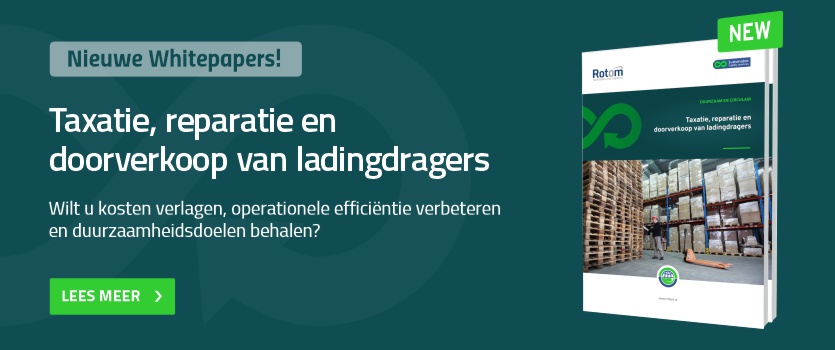 Taxatie, reparatie en doorverkoop van transportdragers